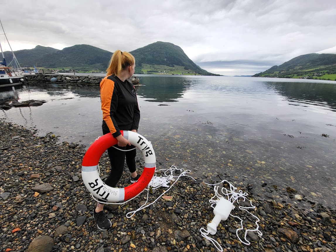 Livreddande kurs i sjøen