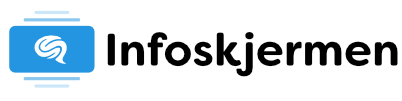 Infoskjermen logo