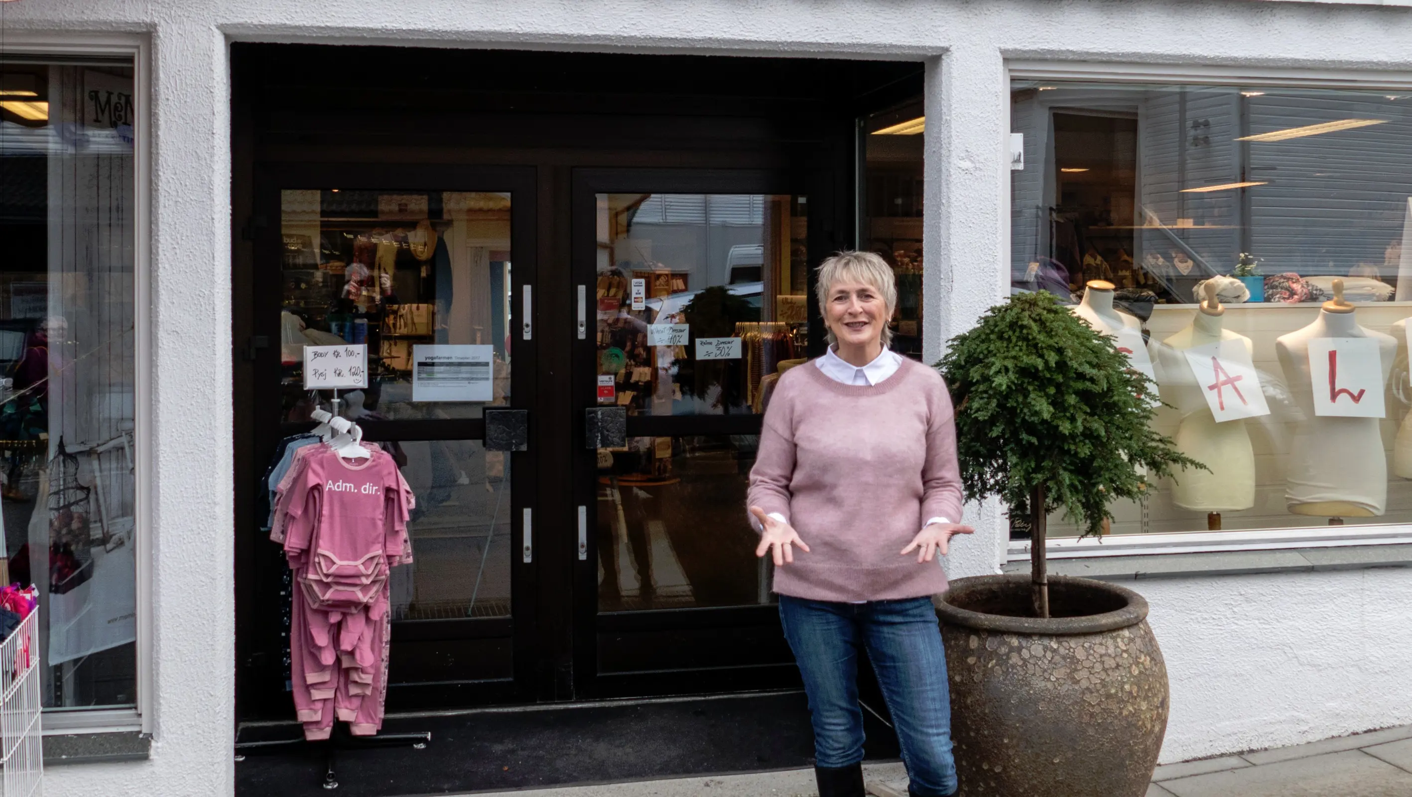 Feirar 30 år i klesbransjen