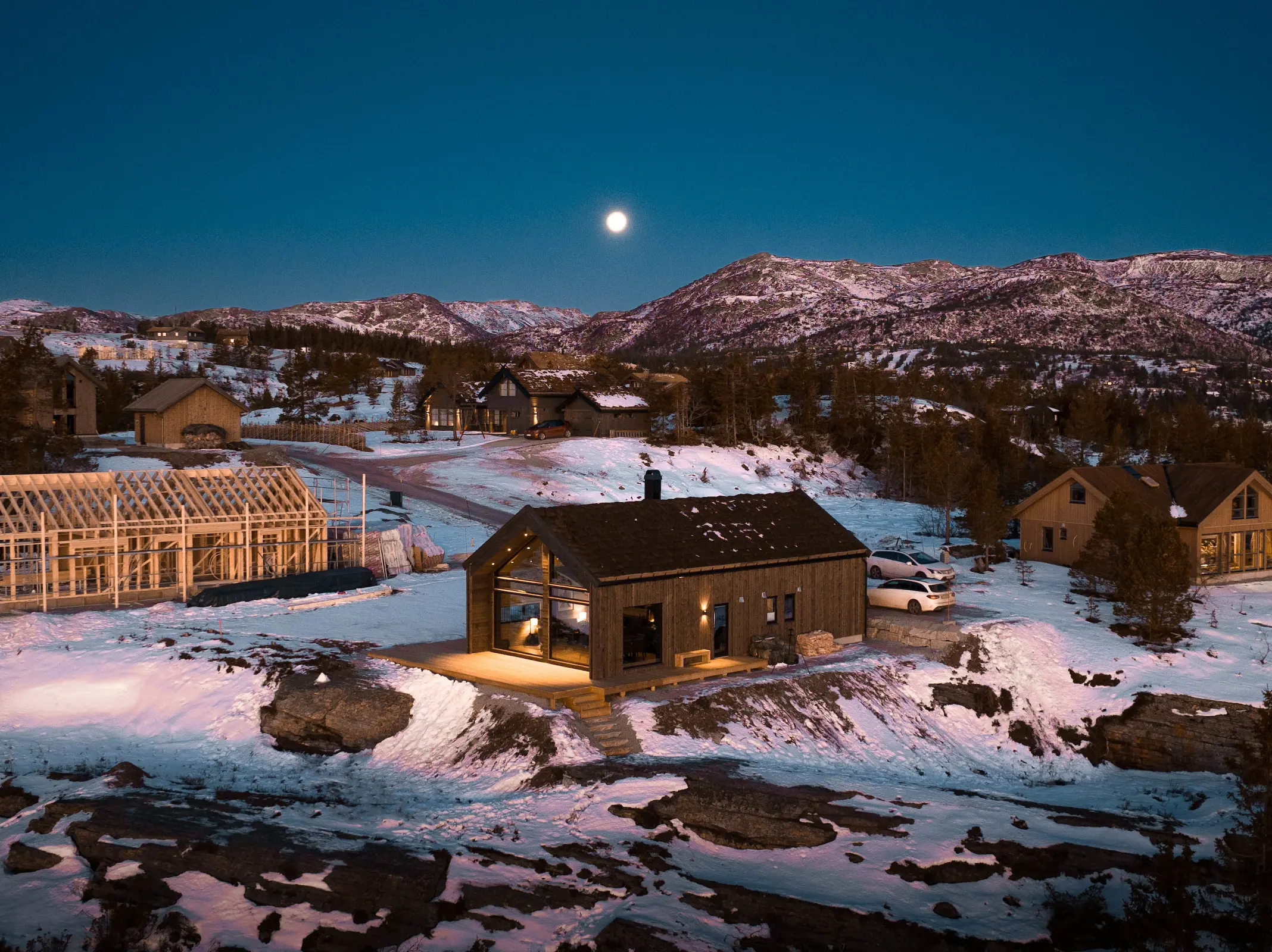 Berge Sag satsar på hytter i aust