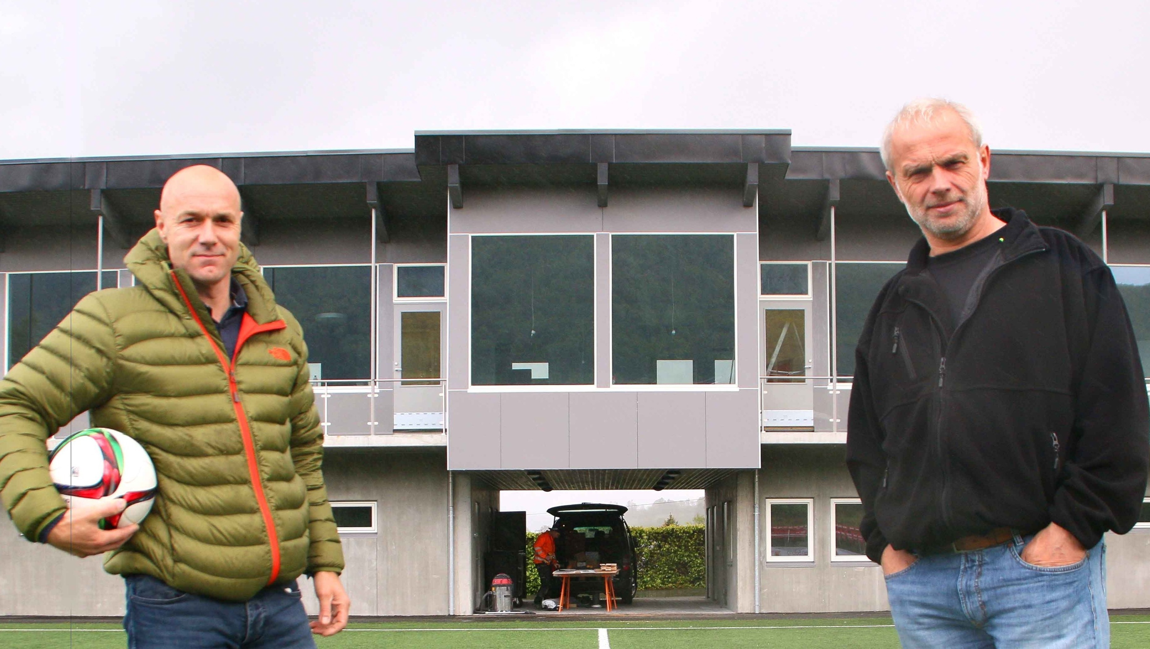 Klubbhuset klart til fotballskolen